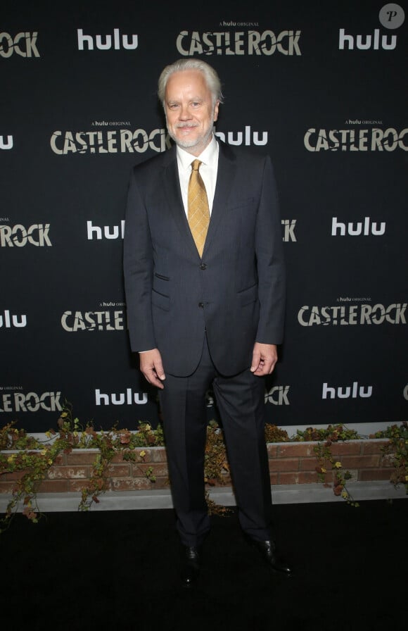 Tim Robbins lors de l'avant-première de la deuxième saison de la série 'Castle Rock' à West Hollywood, le 14 octobre 2019.