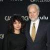 Gratiela Brancusi et son compagnon Tim Robbins lors de l'avant-première de la deuxième saison de la série 'Castle Rock' à West Hollywood.