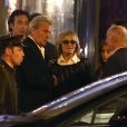 Exclusif - Le clan Delon réuni à l'occasion des 50 ans d'Anthony Delon au Mandarin Hotel. Paris. Le 2 octobre 2014.