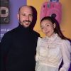 Cartman (aka Sébastien Patoche, de son vrai nom Nicolas-Bonaventure Ciattoni) et sa femme Aurélia Crebessegues - Lancement de l'Instax Mini Link de Fujifilm à Paris. © Veeren/Bestimage