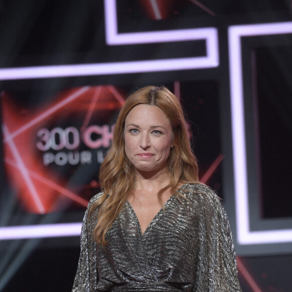 Exclusif - Natasha St Pier - Enregistrement de l'émission "300 Choeurs chantent pour les Fêtes", qui sera diffusée le 24 décembre sur France 3, à Paris. Le 14 septembre 2020 © Tiziano Da Silva / Bestimage 