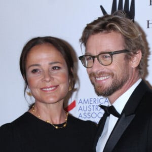 Rebecca Rigg, Simon Baker à la soirée American Australian Arts Awards au Skylight Modern à New York