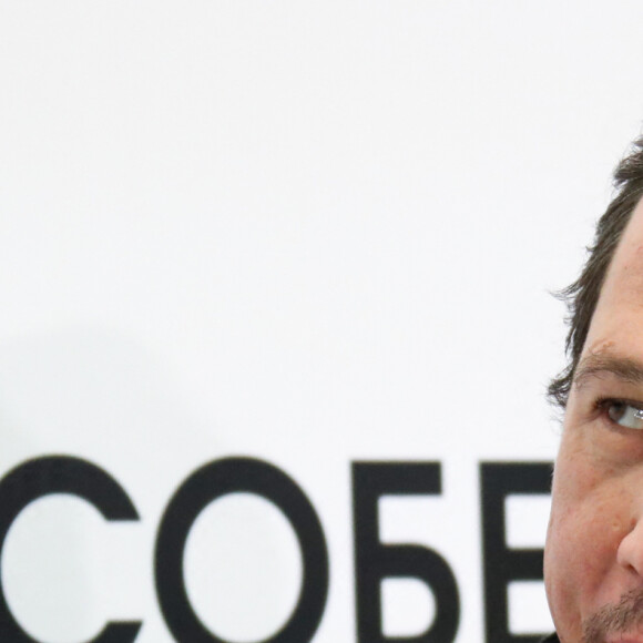 Reda Kateb lors de la première du film 'Hors Normes' dans le cinéma Karo à Moscou en Russie, le 4 décembre 2019. 