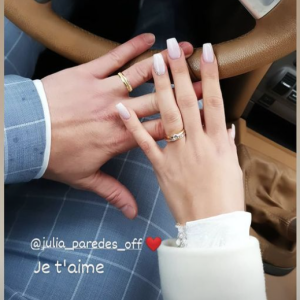 Julia Paredes et son chéri Maxime Parisi se sont mariés.