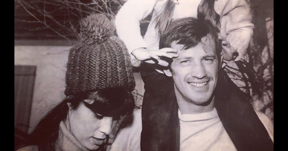 Qui était La Première Femme De Jean-paul Belmondo Jean-Paul Belmondo, sa première épouse Elodie et leur fille Florence