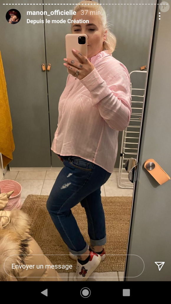 Manon de "The Voice" enceinte de son deuxième enfant, une photo de son ventre arrondi dévoilée en story le 2 février 2021