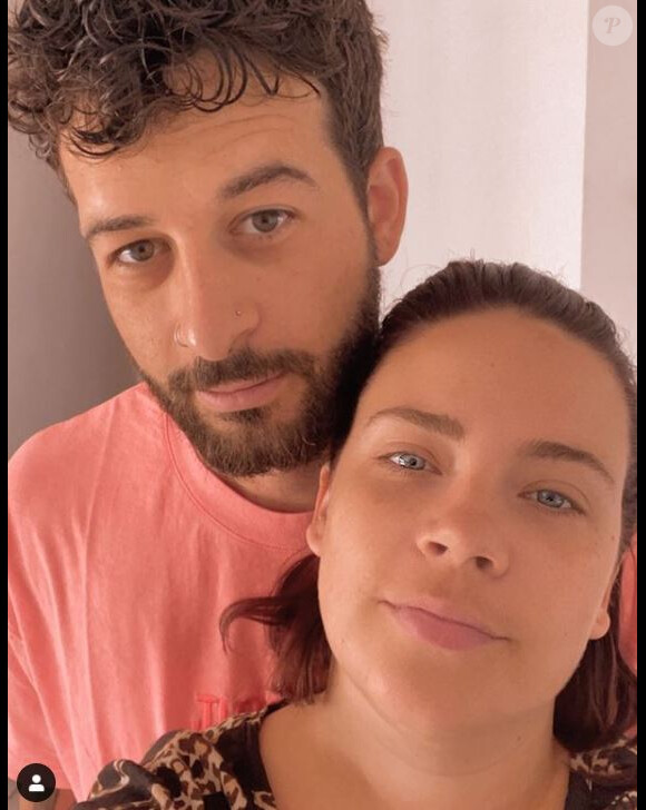 Manon de "The Voice" avec son mari Hugo, juin 2020