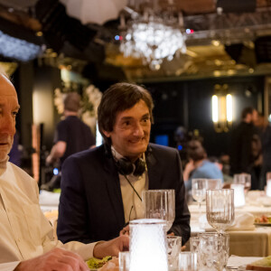 Exclusif - Pierre Palmade, François Berléand et Isabelle Nanty - Enregistrement de l'émission "Le Grand Restaurant" à Paris, qui sera diffusée le 3 février 2021 sur M6. © Jean-Philippe Baltel / Bestimage 