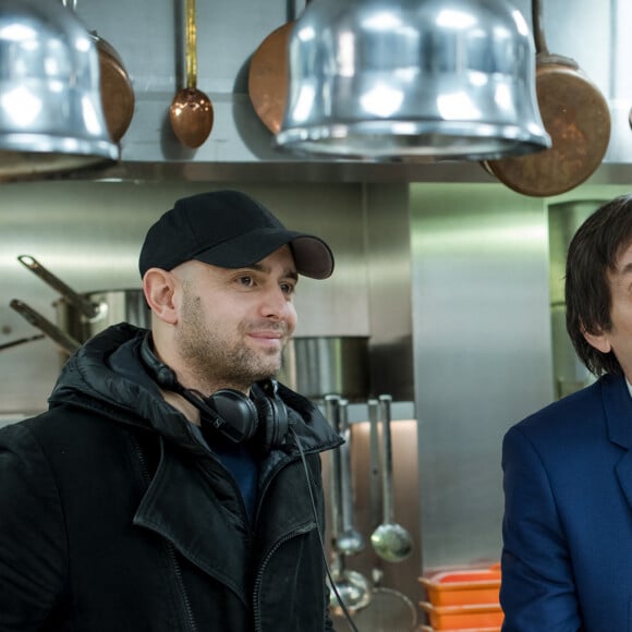 Exclusif - Romuald Boulanger et Pierre Palmade - Enregistrement de l'émission "Le Grand Restaurant" à Paris, qui sera diffusée le 3 février 2021 sur M6. © Jean-Philippe Baltel / Bestimage