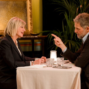 Exclusif - Chantal Ladesou et Stéphane Guillon - Enregistrement de l'émission "Le Grand Restaurant" à Paris, qui sera diffusée le 3 février 2021 sur M6 © Jean-Philippe Baltel / Bestimage