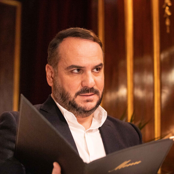 Exclusif - François-Xavier Demaison - Enregistrement de l'émission "Le Grand Restaurant" à Paris, qui sera diffusée le 3 février 2021 sur M6. © Philippe Leroux / Bestimage