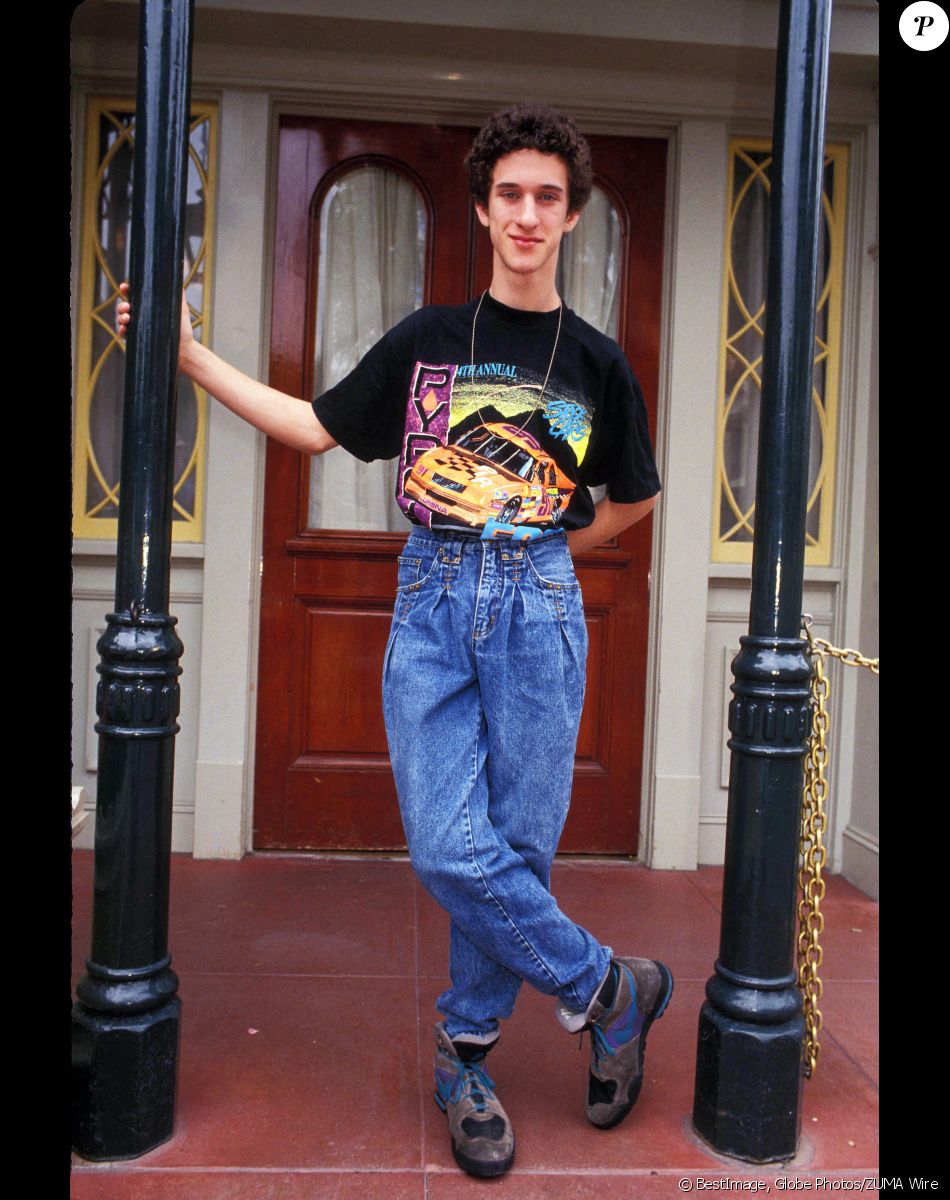 Archives - Dustin Diamond, acteur de la série "Sauvé par le gong" est mort d'un cancer à 44 ans. Photo : Dustin Diamond en 1992. © Globe Photos/ZUMA Wire / Bestimage