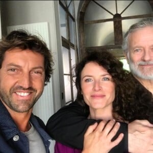 Frédéric Diefenthal, Elsa Lunghini et Francis Huster sur Instagram.