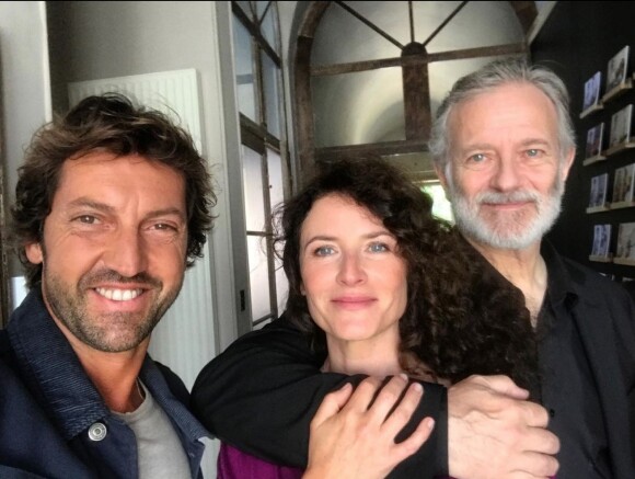 Frédéric Diefenthal, Elsa Lunghini et Francis Huster sur Instagram.