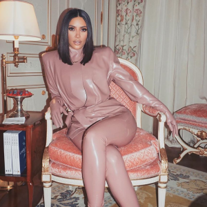 Kim Kardashian à Paris.