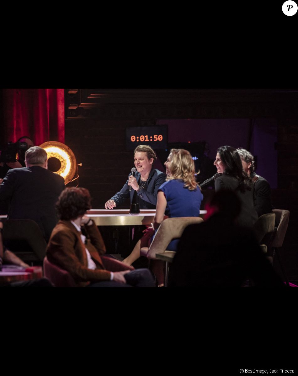 Exclusif - Benabar (Bruno Nicolini), Constance, Marie Drucker - Enregistrement de l'émission "On Est En Direct" (OEED), présentée par L.Ruquier, diffusée sur France 2 le 6 février © Jack Tribeca / Bestimage