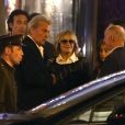 Exclusif - Le clan Delon réuni à l'occasion des 50 ans de Anthony Delon au Mandarin Hotel. Paris. Le 2 octobre 2014.