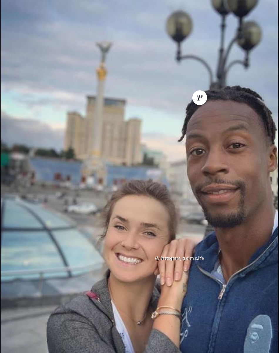 Gaël Monfils et Elina Svitolina. Instagram, le 17 juillet 2019.