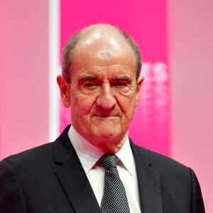 Pierre Lescure, le président du Festival de Cannes, durant la soirée d'ouverture de Canneseries saison 3 au Palais des Festivals à Cannes, le 9 octobre 2020. © Bruno Bebert / Bestimage