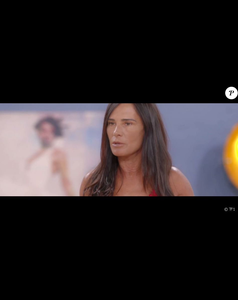 Nathalie Marquay en lingerie dans "Stars à nu", le 12 février sur TF1