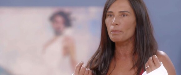 Nathalie Marquay en lingerie dans "Stars à nu", le 12 février sur TF1