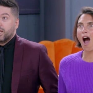 Chris Marques et Alessandra Sublet bluffés par le corps de Nathalie Marquay, "Stars à nu", le 12 février 2021, sur TF1