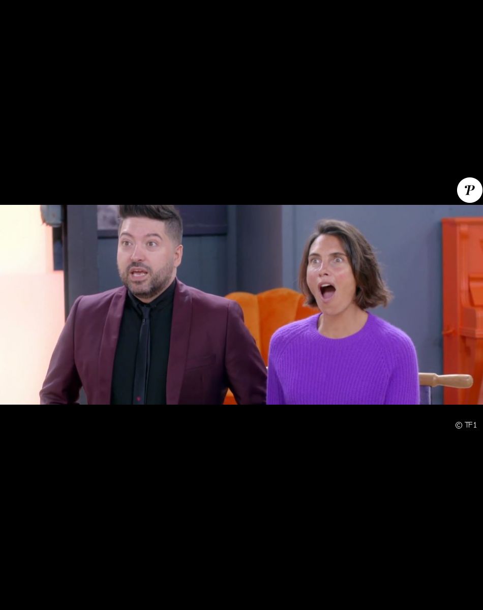 Chris Marques et Alessandra Sublet bluffés par le corps de Nathalie Marquay, "Stars à nu", le 12 février 2021, sur TF1