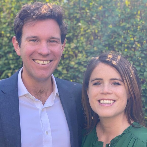 La princesse Eugenie et son mari Jack Brooksbank sur Instagram, septembre 2020.