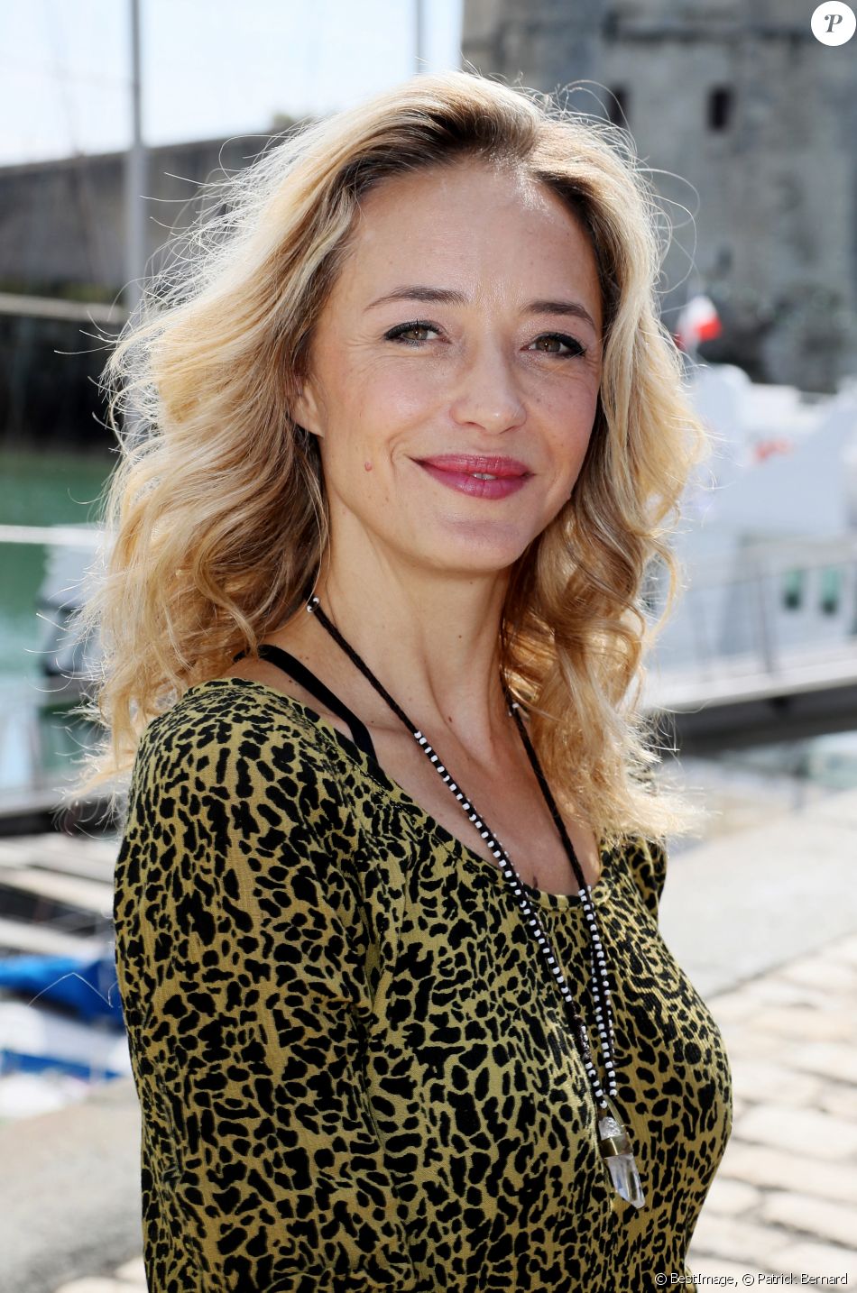 Hélène De Fougerolles pour la série télévisée "Balthazar" au photocall du troisième jour du festival international du film de La Rochelle, France, le 14 septembre 2018. © Patrick Bernard/Bestimage