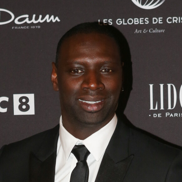 Omar Sy au photocall de la 11ème cérémonie des Globes de Cristal au Lido à Paris le 30 janvier 2017. © CVS / Bestimage