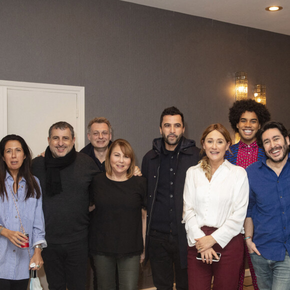 Exclusif - Elsa Perez et Audrey Bensoussan, Jean-Jacques Amsellem, Muriel Hattab, Daniela Lumbroso, Gwendal Marimoutou, Gregory Cohen - Gala digital de l'association "Princesse Margot", le 15 février 2021, à l'occasion de la Journée Internationale du Cancer de l'enfant. © Jack Tribeca/Bestimage