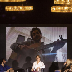 Exclusif - Gregory Cohen, Amir, Daniela Lumbroso, Lola Dubini, Elie Semoun, Muriel Hattab - Gala digital de l'association "Princesse Margot", le 15 février 2021, à l'occasion de la Journée Internationale du Cancer de l'enfant. © Jack Tribeca/Bestimage