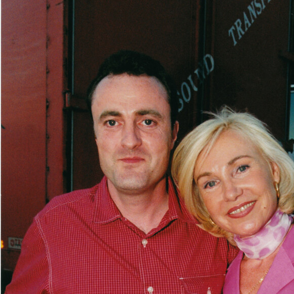 Michèle Torr et son fils Romain en 2000. 