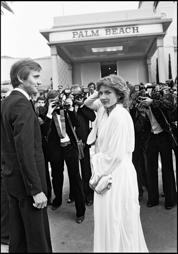 Marlène Jobert et son mari Walter Green au festival de Cannes 1978