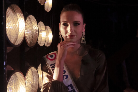 Exclusif - Amandine Petit (Miss France 2021) - Backstage de l'enregistrement de l'émission "A Prendre ou A Laisser (APOAL)", présentée par C.Hanouna et diffusée en direct le 26 janvier sur C8 © Jack Tribeca / Bestimage