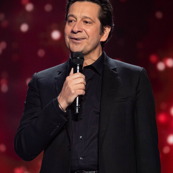 Exclusif - Laurent Gerra - Enregistrement de l'émission "Le grand show de l'humour - Les 50 comiques préférés des français 2020" au Palais des Sports de Paris, qui sera diffusée le 22 février sur France 2. Le 10 février 2020 © Cyril Moreau / Bestimage 