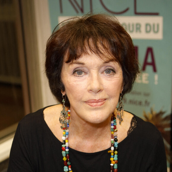 Anny Duperey en dédicace à la Cinémathèque à Nice.