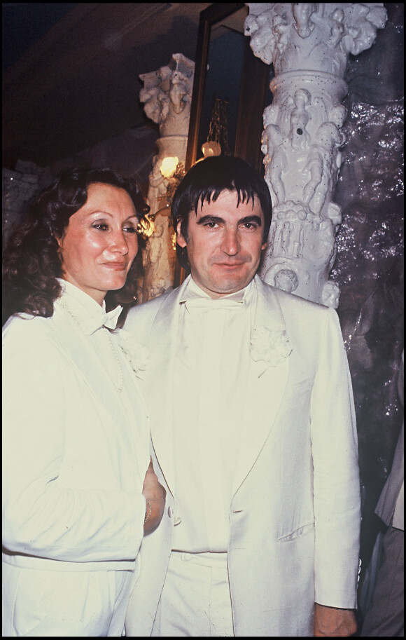 Archives - Serge Lama avec sa femme Michèle 