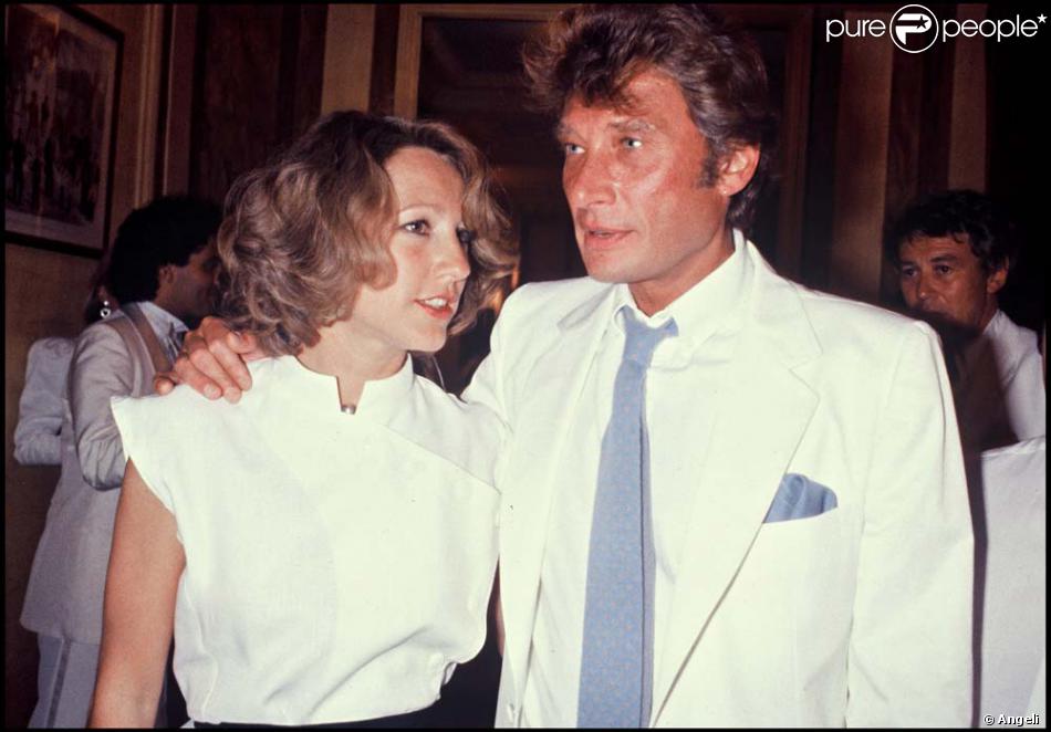 Nathalie Baye Et Johnny Hallyday Au Mariage D Eddie Barclay En