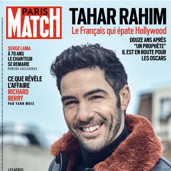 Retrouvez l'interview de Tahar Rahim dans le magazine Paris Match n°3746.