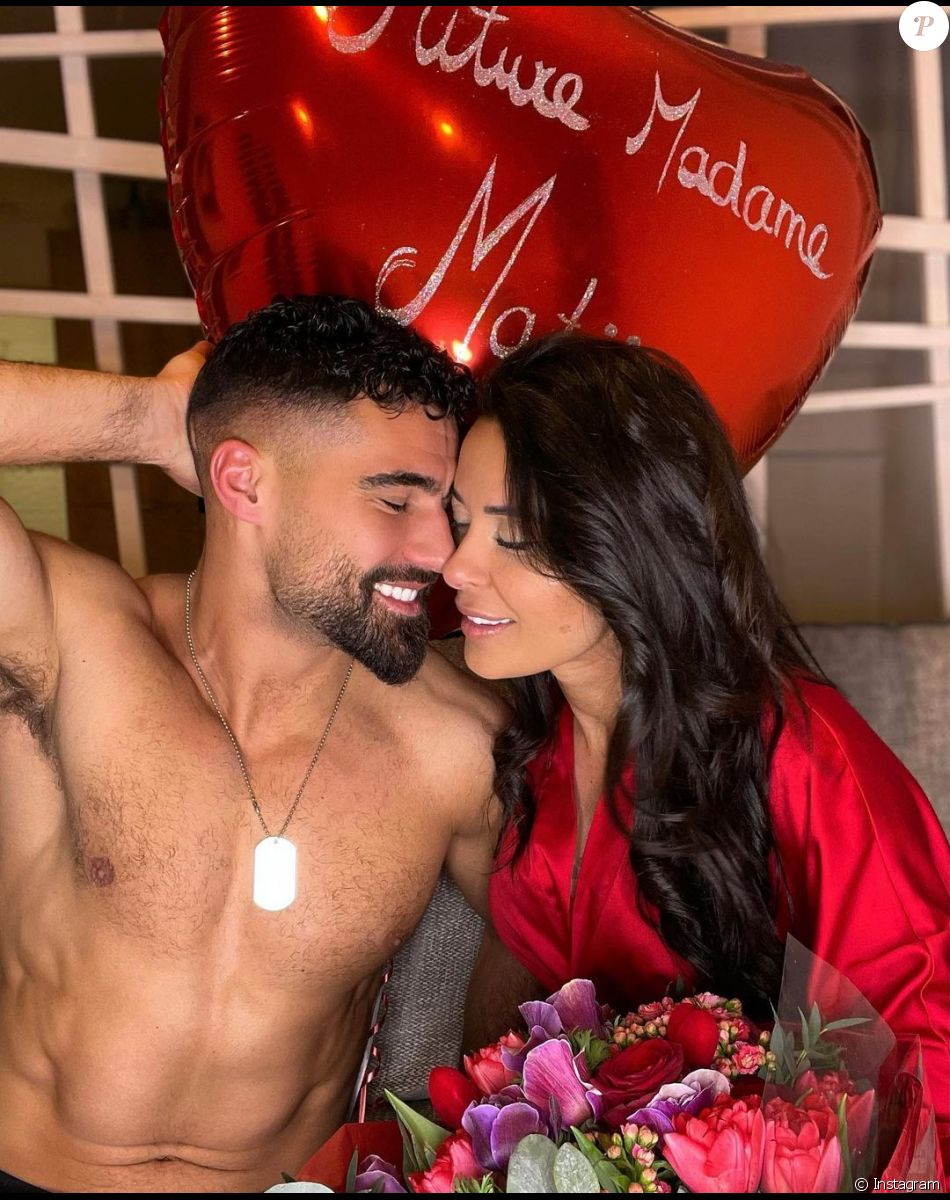 Shanna Kress et Jonathan Matijas le jour de la Saint-Valentin