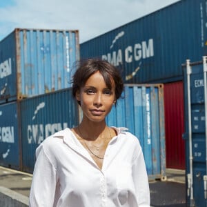 Exclusif - Sonia Rolland sur le tournage de la saison 2 de la série "Tropiques criminels" en Martinique, qui sera diffusée à partir du 19 février 2021 sur France 2. Juillet 2020 © Sylvie Castioni / Bestimage 