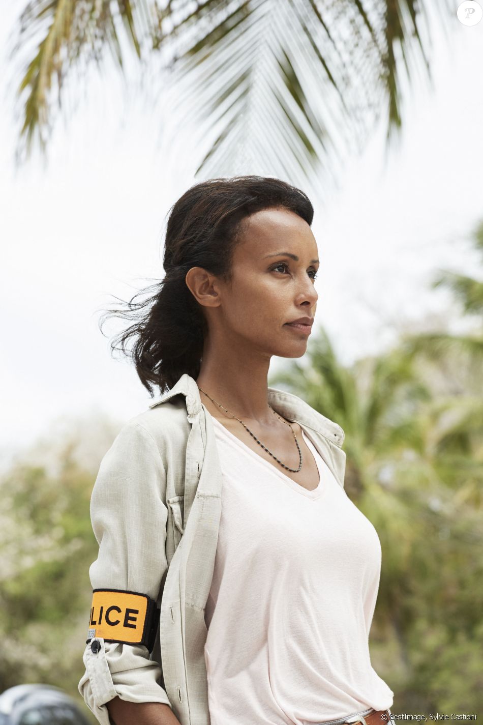 Exclusif - Sonia Rolland sur le tournage de la série "Tropiques criminels" en Martinique diffusée le 22 novembre sur France 2. Le 8 mai 2019 © Sylvie Castioni / Bestimage