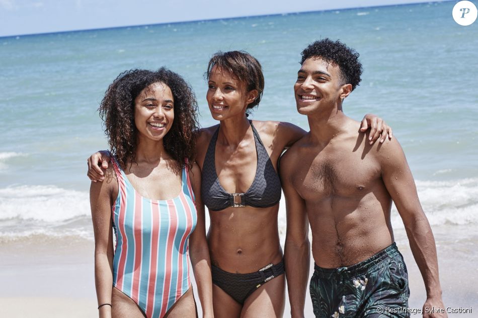 Exclusif - Guest, Sonia Rolland et Benjamin Douba Paris sur le tournage de la série "Tropiques criminels" en Martinique diffusée le 22 novembre sur France 2. Le 8 mai 2019 © Sylvie Castioni / Bestimage