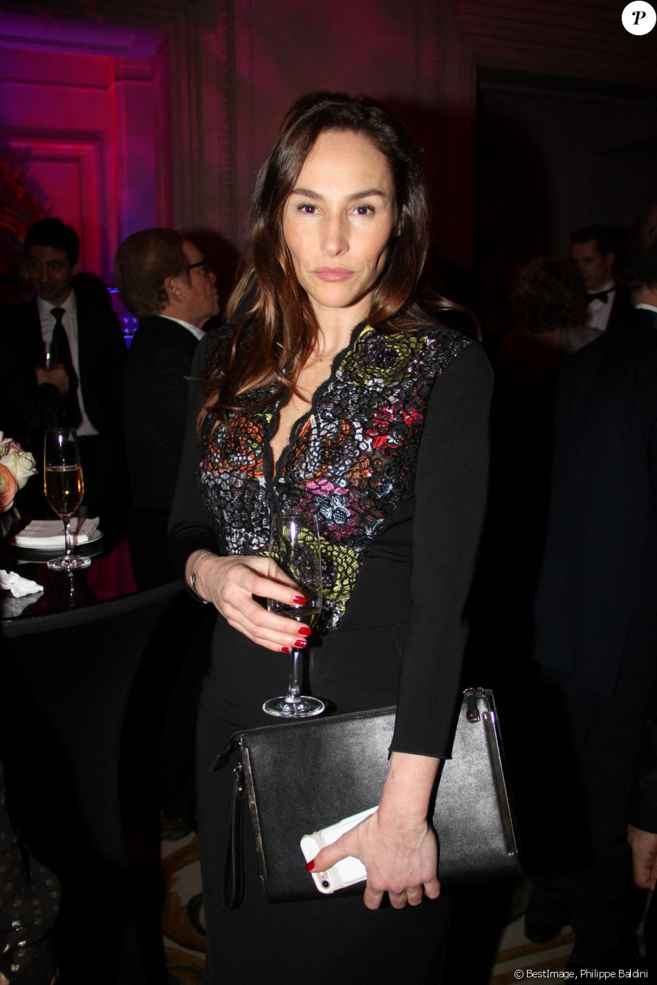 Vanessa Demouy - Dîner de la 41ème édition du Prix The Best à l'hôtel George V à Paris le 25 janvier 2018. © Philippe Baldini/Bestimage