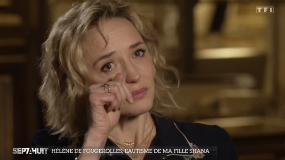Hélène de Fougerolles se confie sur sa fille Shana, atteinte d'autisme, dans "Sept à huit" - TF1