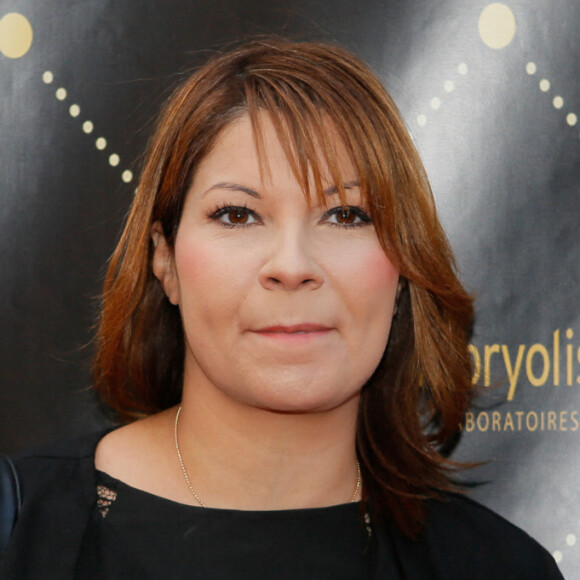 Kenza Braiga (Loft Story) - Photocall "Prix Gold de la TNT 2015" au théâtre Bobino à Paris, le 9 juin 2015.