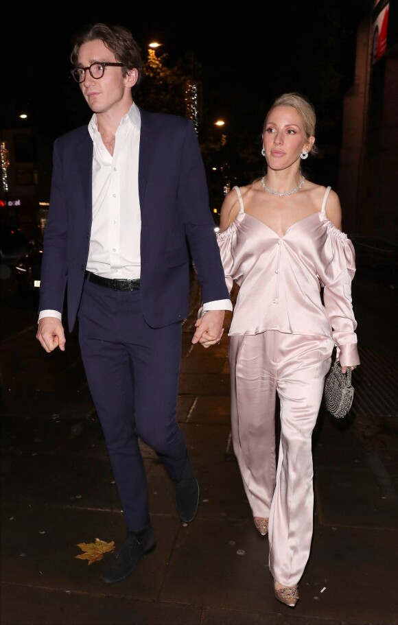 Ellie Goulding et son mari Caspar Jopling - Les célébrités assistent à un gala à l'occasion du 50ème anniversaire de Centrepoint, à la Roundhouse de Camden, dans le nord de Londres, le 13 novembre 2019.
