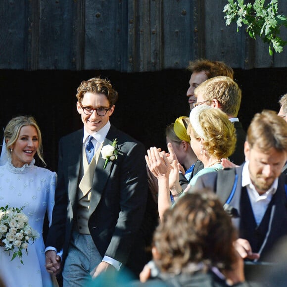 Mariage de Ellie Goulding et Caspar Jopling en la cathédrale d'York, le 31 août 2019