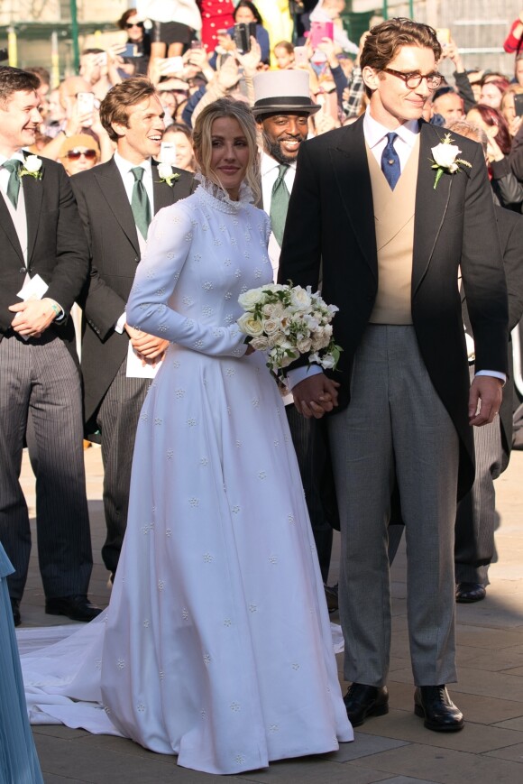 Mariage de Ellie Goulding et Caspar Jopling en la cathédrale d'York, le 31 août 2019